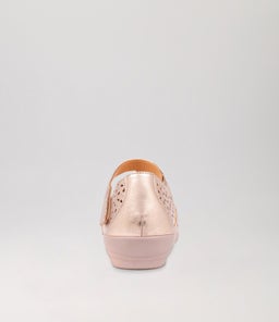 DUSTY W ZR PALE ROSE GOLD LEATHER