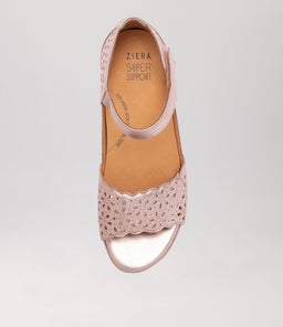 DUSTY W ZR PALE ROSE GOLD LEATHER