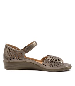 DUSTY W ZR GREIGE LEATHER