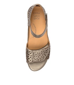 DUSTY W ZR GREIGE LEATHER