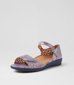 DUSTY W ZR PINK MULTI LEATHER