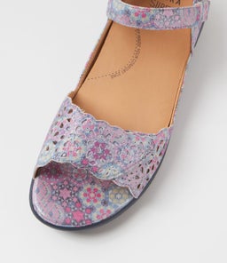 DUSTY W ZR PINK MULTI LEATHER