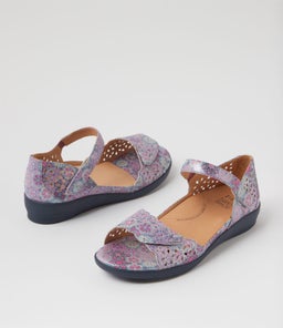 DUSTY W ZR PINK MULTI LEATHER