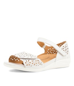 DUSTY W ZR WHITE LEATHER