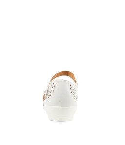 DUSTY W ZR WHITE LEATHER