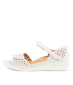 DUSTY W ZR WHITE LEATHER