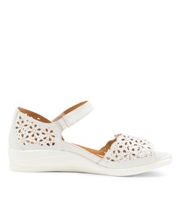 DUSTY W ZR WHITE LEATHER