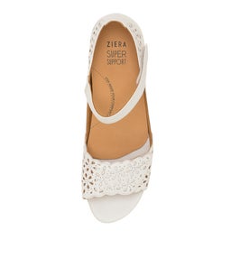 DUSTY W ZR WHITE LEATHER