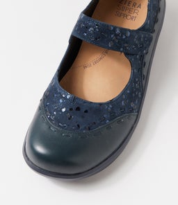 GUMMIBEAR XW ZR NAVY NAVY SPARKLE LEATHER SUEDE