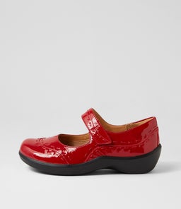 GUMMIBEAR XW ZR DK RED PATENT LEATHER