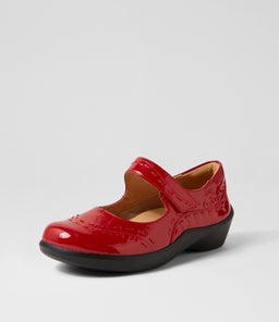 GUMMIBEAR XW ZR DK RED PATENT LEATHER