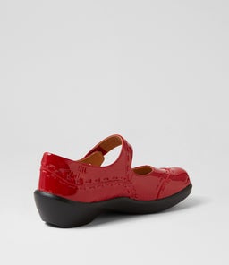 GUMMIBEAR XW ZR DK RED PATENT LEATHER