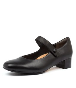 KITTY W ZR BLACK LEATHER