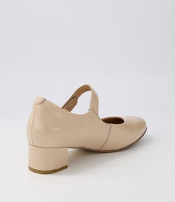 KITTY W ZR LATTE PATENT LEATHER