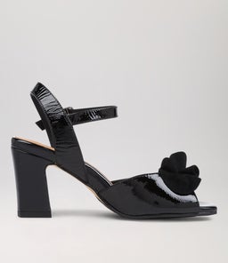ANTONIA W ZR BLACK PATENT SUEDE