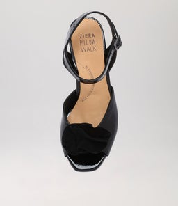 ANTONIA W ZR BLACK PATENT SUEDE