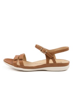 BREEZE W ZR DK TAN LEATHER