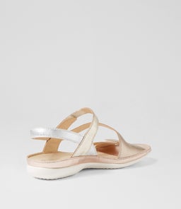 BELTA W ZR METALLIC MULTI LEATHER