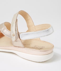 BELTA W ZR METALLIC MULTI LEATHER