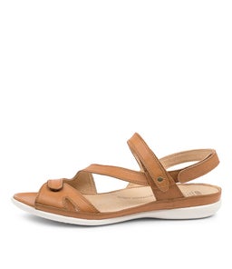 BELTA W ZR DK TAN LEATHER