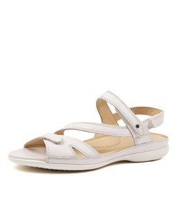 BELTA W ZR WHITE LEATHER