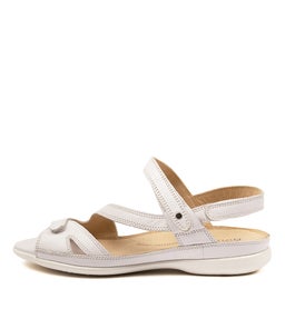 BELTA W ZR WHITE LEATHER