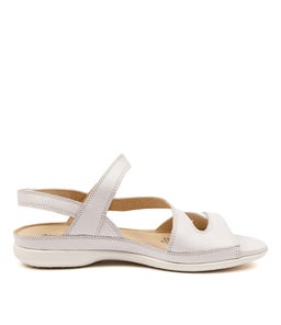 BELTA W ZR WHITE LEATHER