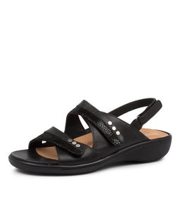 BIZZY W ZR BLACK STINGRAY BLACK LEATHER