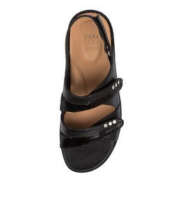 BIZZY W ZR BLACK STINGRAY BLACK LEATHER
