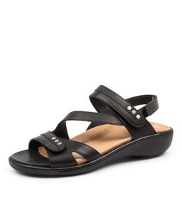 BEAUX W ZR BLACK LEATHER