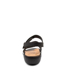 BEAUX W ZR BLACK LEATHER