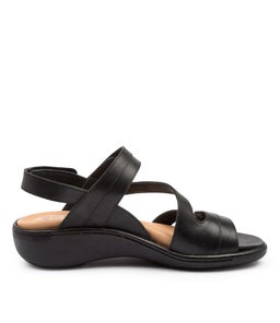 BEAUX W ZR BLACK LEATHER