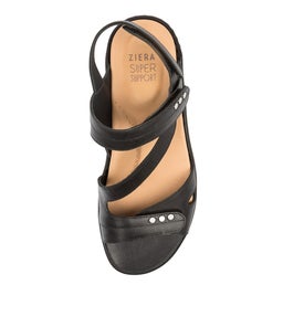 BEAUX W ZR BLACK LEATHER