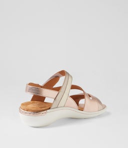 BEAUX W ZR METALLIC MULTI LEATHER