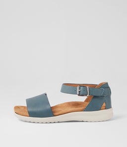 BEVERLY XW ZR BLUE WHITE SOLE LEATHER