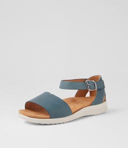 BEVERLY XW ZR BLUE WHITE SOLE LEATHER