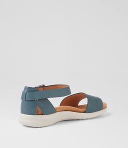 BEVERLY XW ZR BLUE WHITE SOLE LEATHER