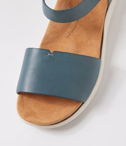 BEVERLY XW ZR BLUE WHITE SOLE LEATHER