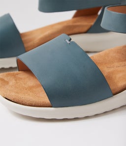BEVERLY XW ZR BLUE WHITE SOLE LEATHER