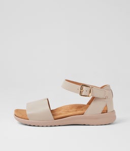 BEVERLY XW ZR ALMOND ALMOND SOLE LEATHER