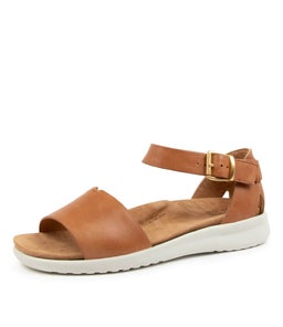 BEVERLY XW ZR TAN WHITE SOLE LEATHER
