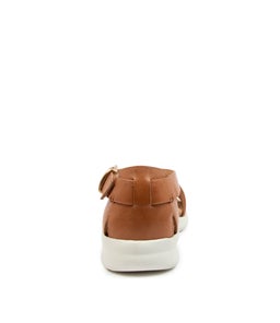 BEVERLY XW ZR TAN WHITE SOLE LEATHER