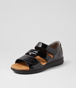 BARDOT XW ZR BLACK BLACK SOLE PATENT LEATHER