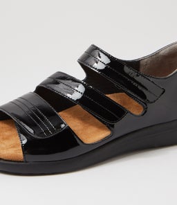 BARDOT XW ZR BLACK BLACK SOLE PATENT LEATHER