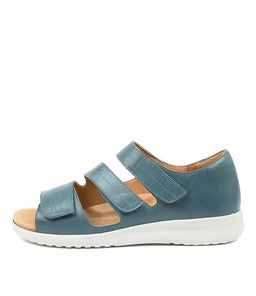 BARDOT XW ZR BLUE WHITE SOLE LEATHER