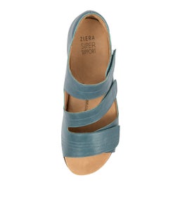 BARDOT XW ZR BLUE WHITE SOLE LEATHER