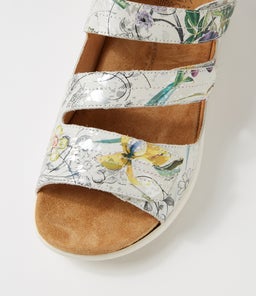 BARDOT XW ZR WHITE FIELDS WHITE SOLE LEATHER