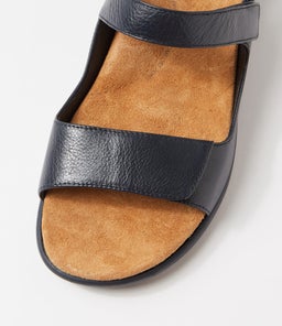BENJI XW ZR NAVY NAVY SOLE LEATHER