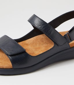 BENJI XW ZR NAVY NAVY SOLE LEATHER