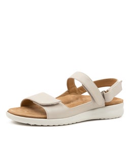 BENJI XW ZR STONE WHITE SOLE LEATHER